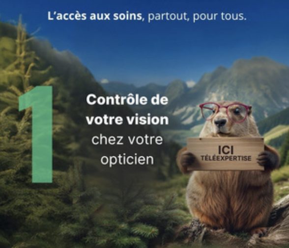 Contrôle de la vue chez votre Opticien 